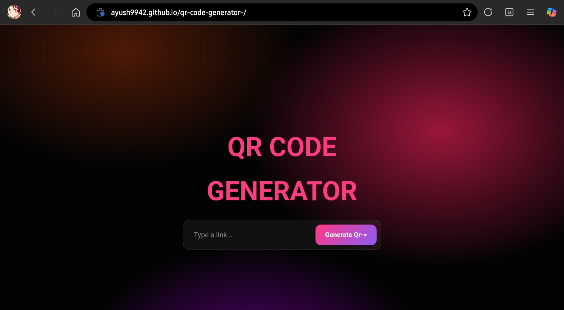 QR Code Generator